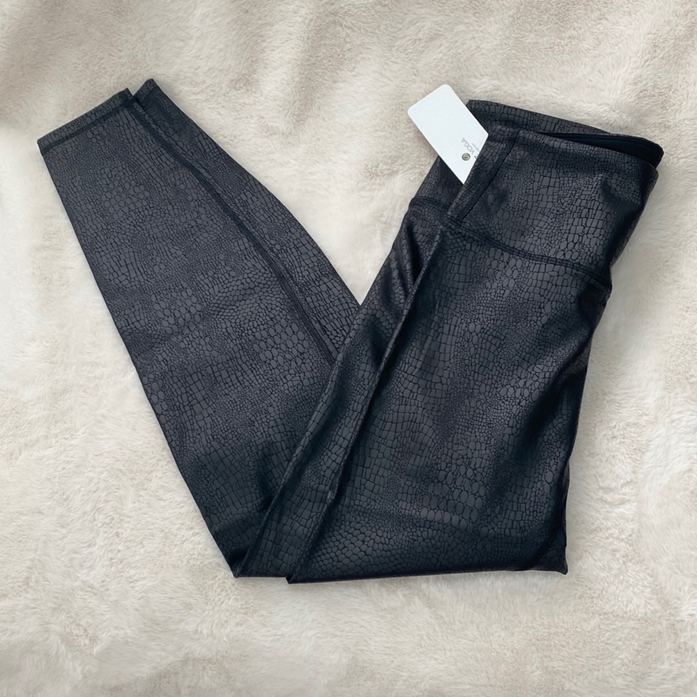 Crz Yoga Faux Leather Leggings | S